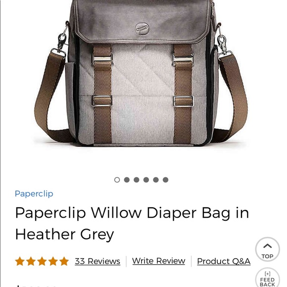 willow diaper bag